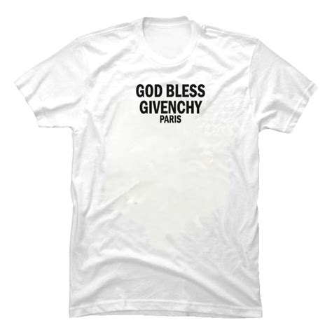 god bless givenchy black|Givenchy t shirt sale.